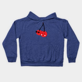 Cool Two Red Cherry Kids Hoodie